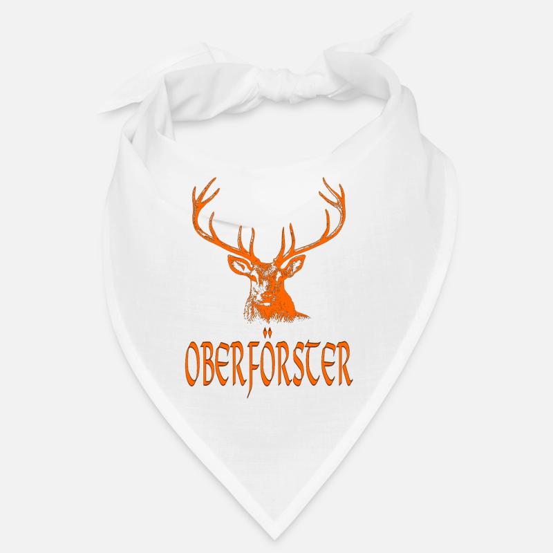 OBERFÖRSTER - Bandana - Weiß