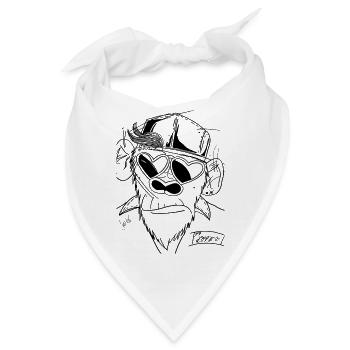 Doktor Love - Bandana - Weiß - Vorne