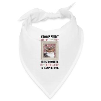 Patentante Tante Patin Taufe Taufpatin Patenkind - Bandana - Weiß - Vorne