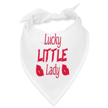 Lucky little Lady - Bandana - Weiß - Vorne