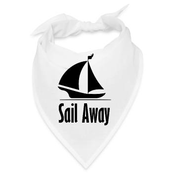 Sail Away - Bandana - Weiß - Vorne