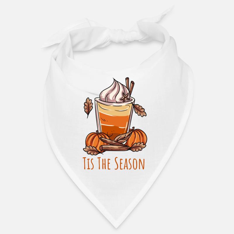 Pumpkin Spice Pumpkin Coffee Bandana