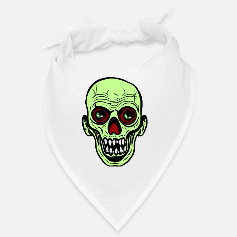 Halloween Zombie-Kopf Bandana