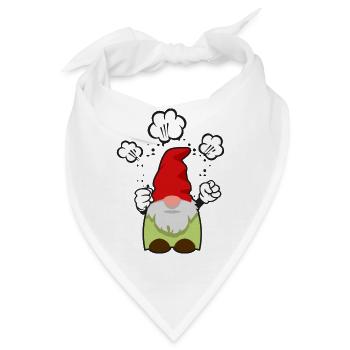 Grummelzwerg Loud - Bandana - Weiß - Vorne