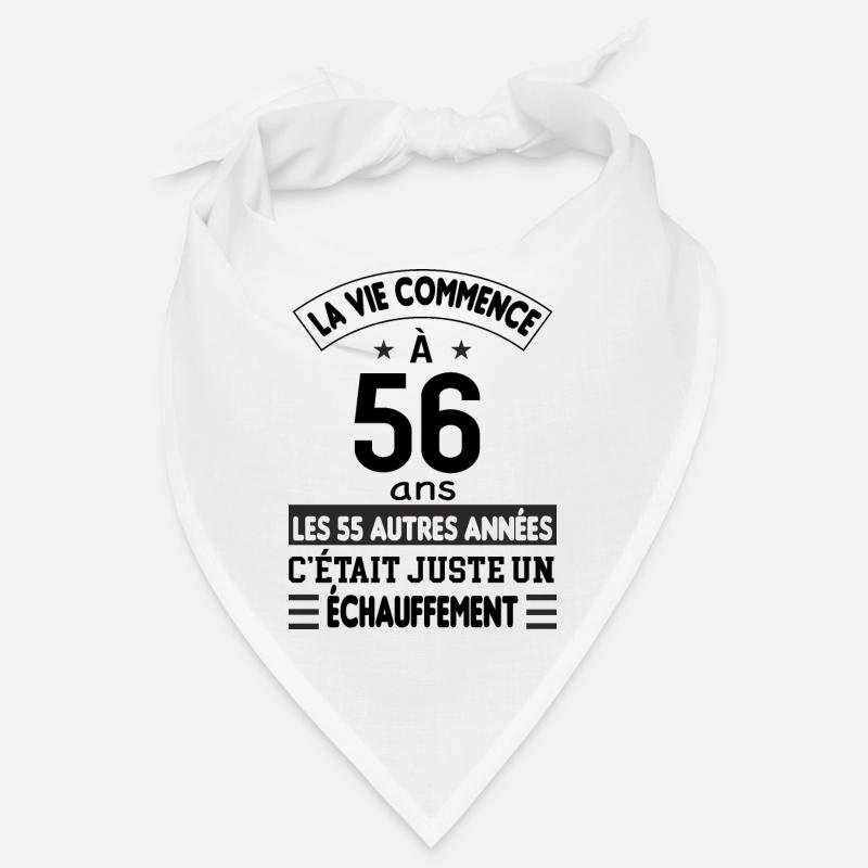 La vie commence à 59ans Bandana