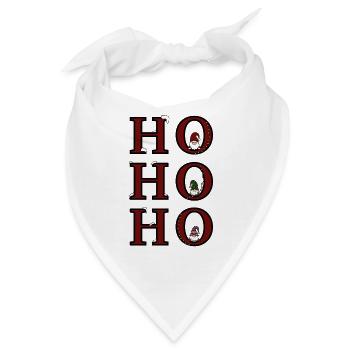 Weihnachten Wichtel - Bandana - Weiß - Vorne