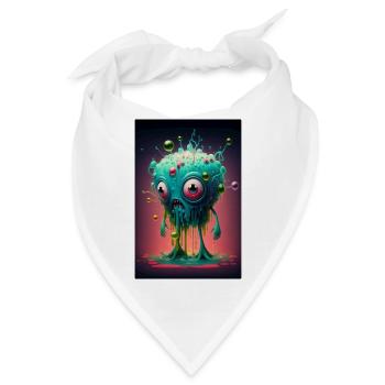 Zombie Frozen - Bandana - Weiß - Vorne