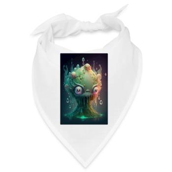 Zombie Frozen - Bandana - Weiß - Vorne