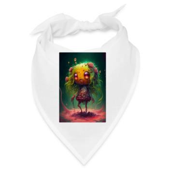 Zombie Frozen - Bandana - Weiß - Vorne