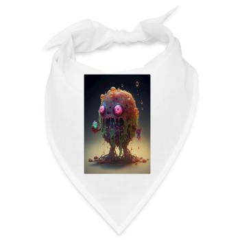 Zombie Frozen - Bandana - Weiß - Vorne