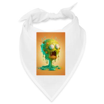 Zombie Frozen - Bandana - Weiß - Vorne