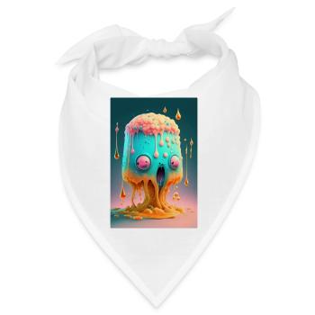 Zombie Frozen - Bandana - Weiß - Vorne