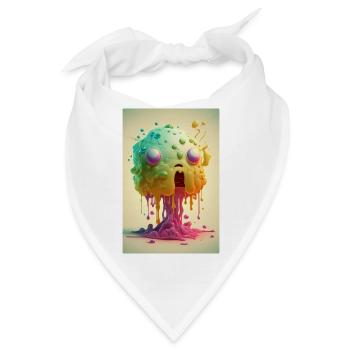 Zombie Frozen - Bandana - Weiß - Vorne