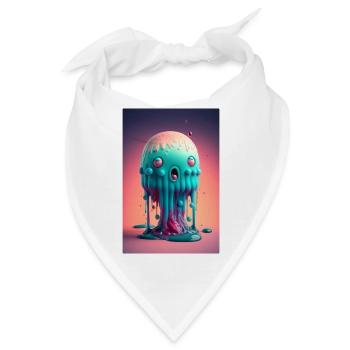 Zombie Frozen - Bandana - Weiß - Vorne