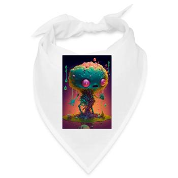 Zombie Frozen - Bandana - Weiß - Vorne