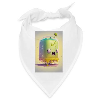 Zombie Frozen - Bandana - Weiß - Vorne