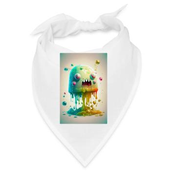 Zombie Die Eiskönigin - Bandana - Weiß - Vorne