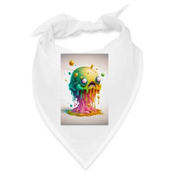 Zombie Frozen - Bandana - Weiß - Vorne