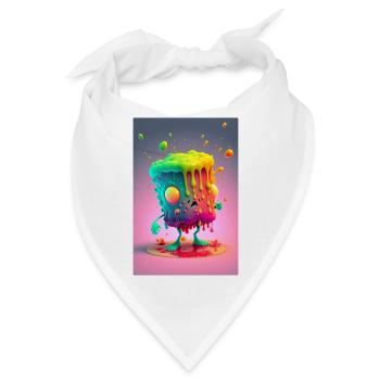Zombie Frozen - Bandana - Weiß - Vorne
