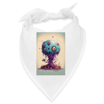 Zombie Frozen - Bandana - Weiß - Vorne