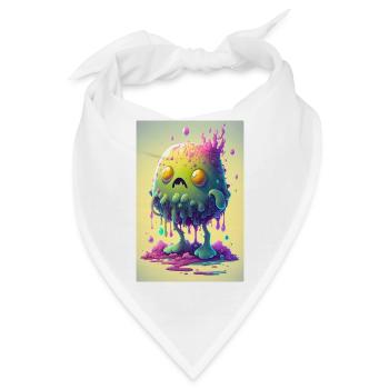 Zombie Frozen - Bandana - Weiß - Vorne