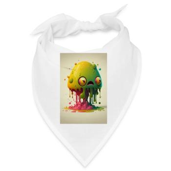 Zombie Frozen - Bandana - Weiß - Vorne