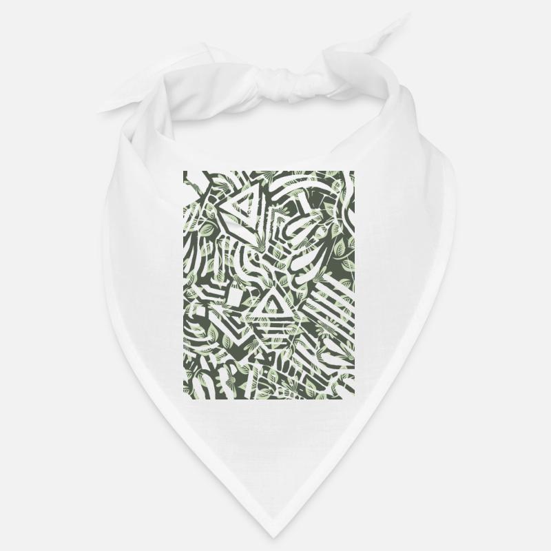 Geometric Print Bandana
