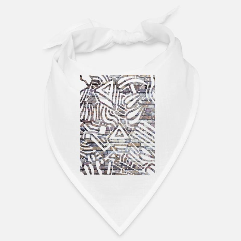 Impression géométrique Bandana
