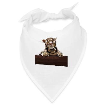 Nebel - Bandana - Weiß - Vorne