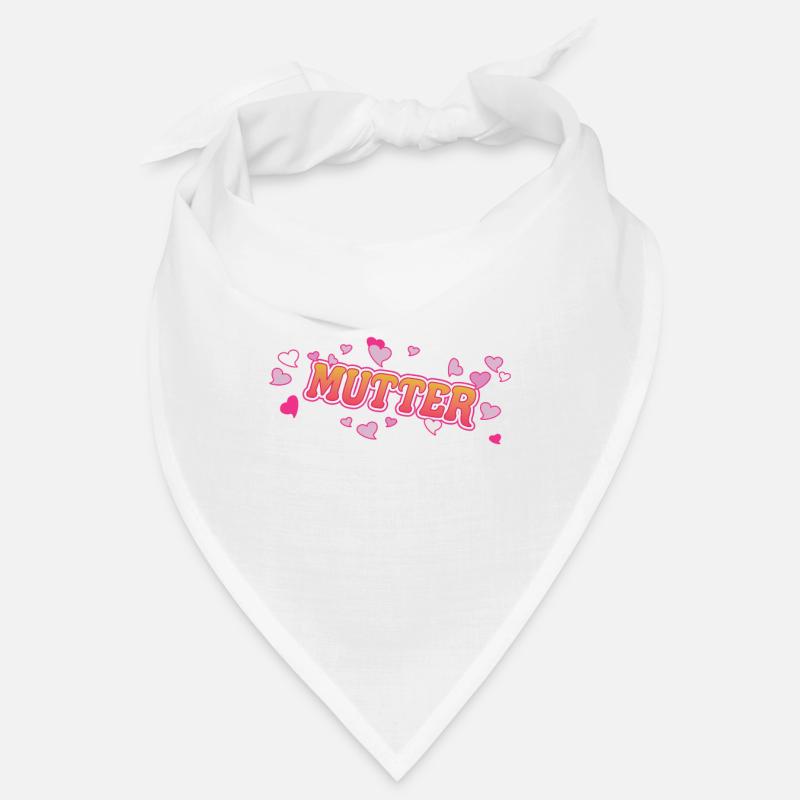 Mutter Herzen Design Bandana