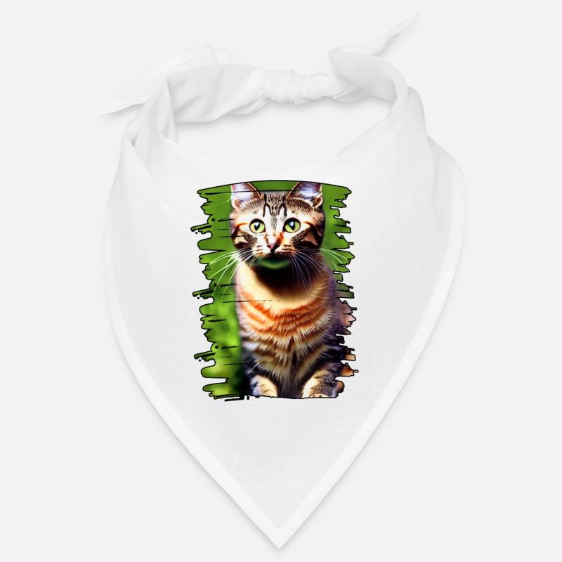 Katzengesicht 3 Bandana