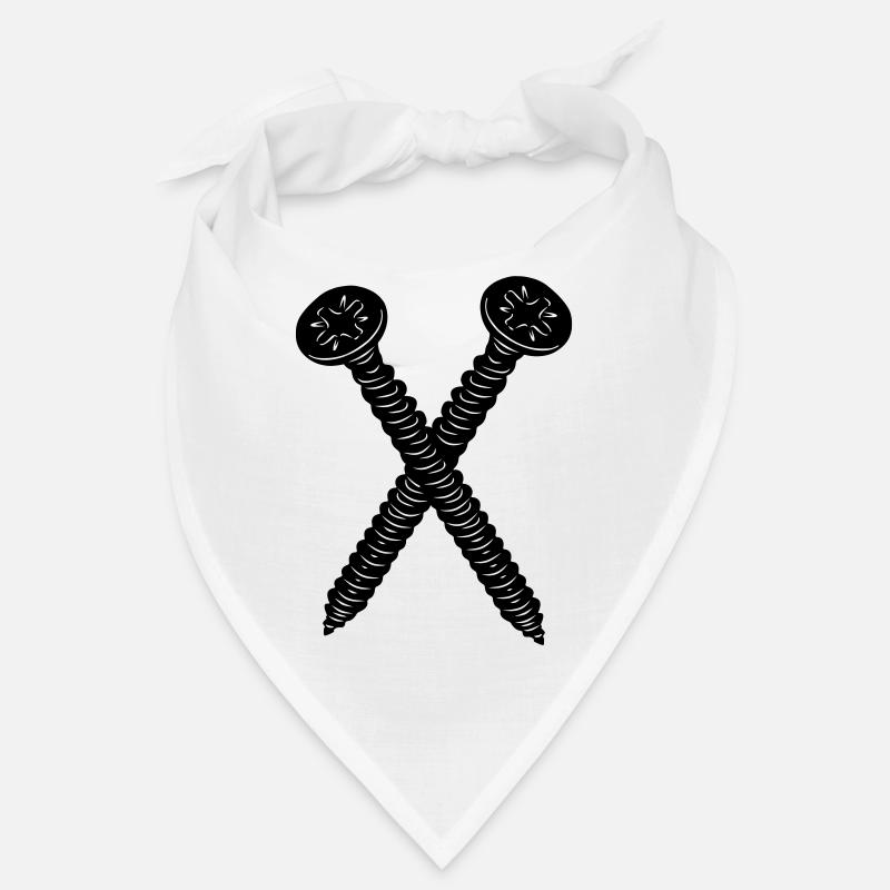 Two screws crossed Bandana