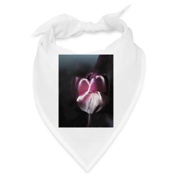 Tulpe comic - Bandana - Weiß - Vorne