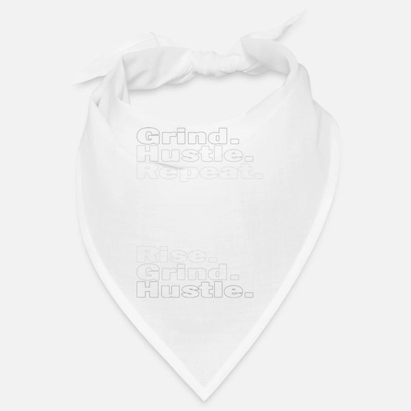 Rise Grind Hustle Repeat Bandana