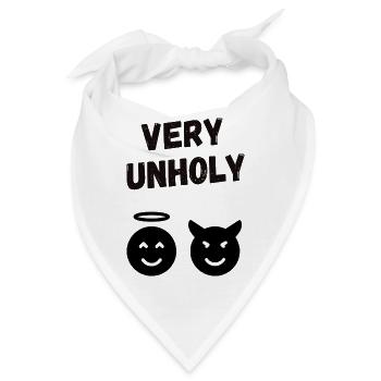 Very Unholy - Bandana - Weiß - Vorne