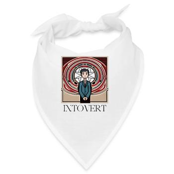 INTROVERT - Bandana - Weiß - Vorne