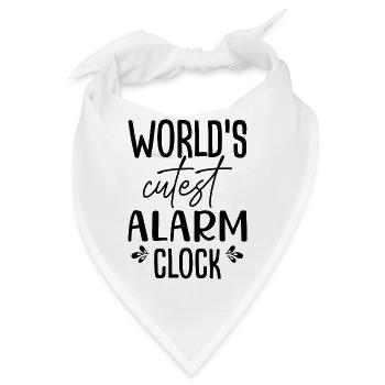 World´s Cutest Alarm Clock - Bandana - Weiß - Vorne