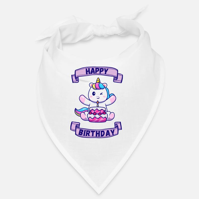 Anniversaire de la licorne Bandana