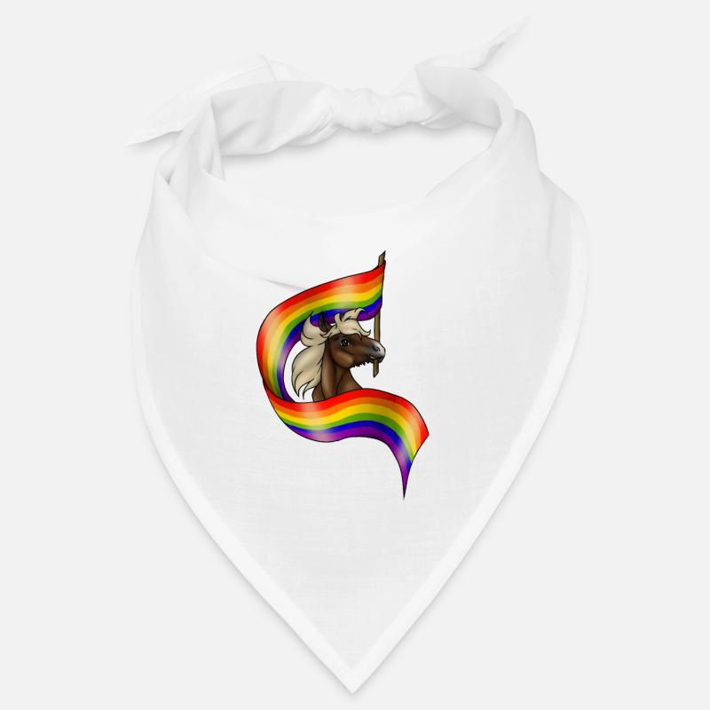 REGENBOGEN - Phoenix mit Prideflag Bandana