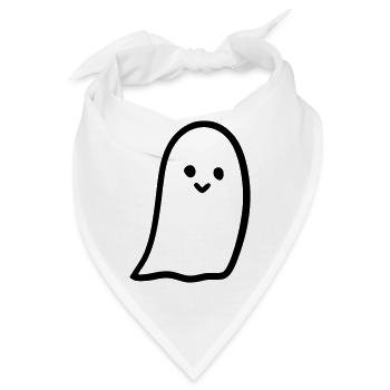 Gespenst - Bandana - Weiß - Vorne
