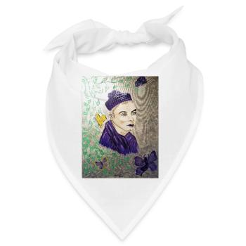 Sinéad Marie Bernadette O Connor 2023 Mumzy - Bandana - Weiß - Vorne