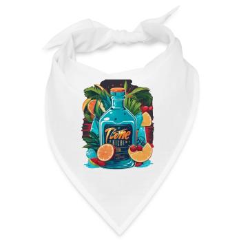 Graffiti - Bandana - Weiß - Vorne