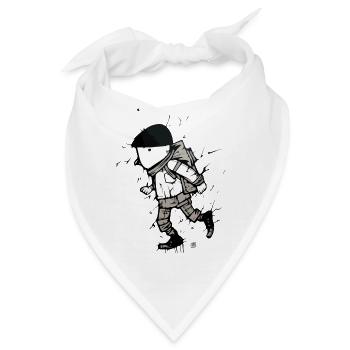 Marco Straßenkunst - Bandana - Weiß - Vorne