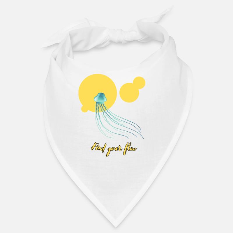 Find Your Flow – Glowing Jellyfish Bandana