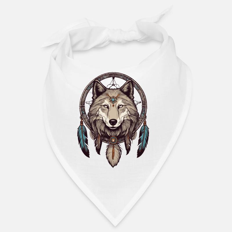 Traumfänger mit Wolf Bandana