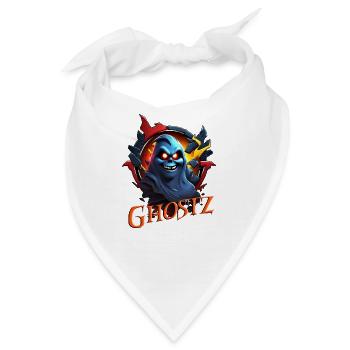 Ghostz – Dark Spirit - Bandana - Weiß - Vorne