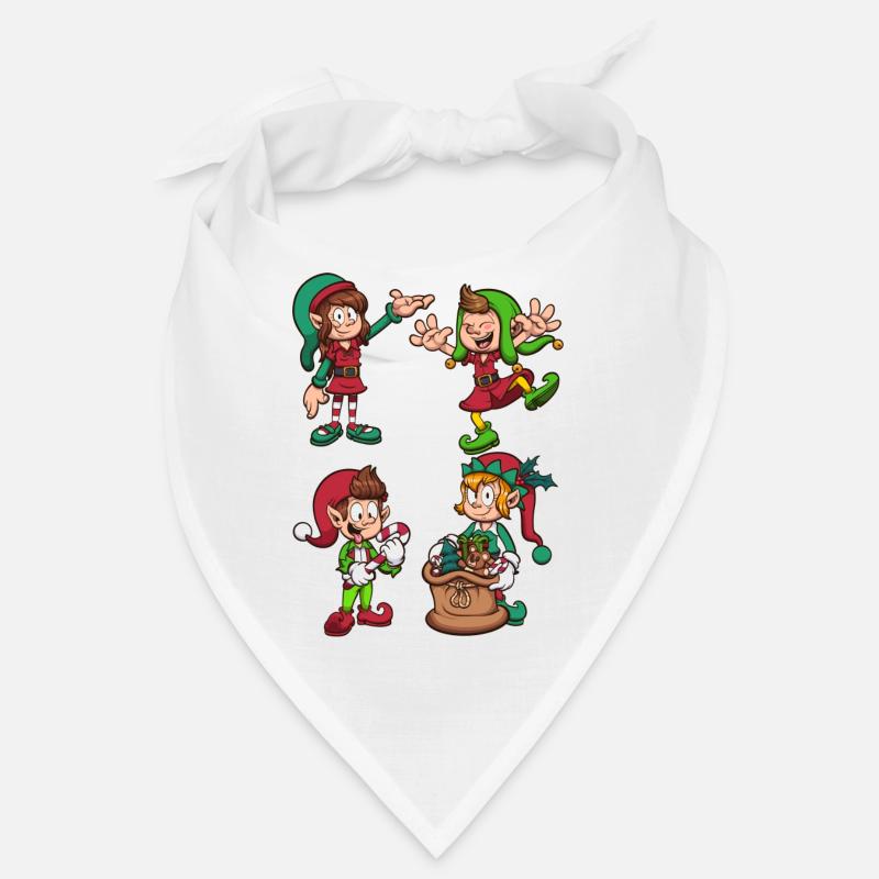 Lutins de Noël Bandana