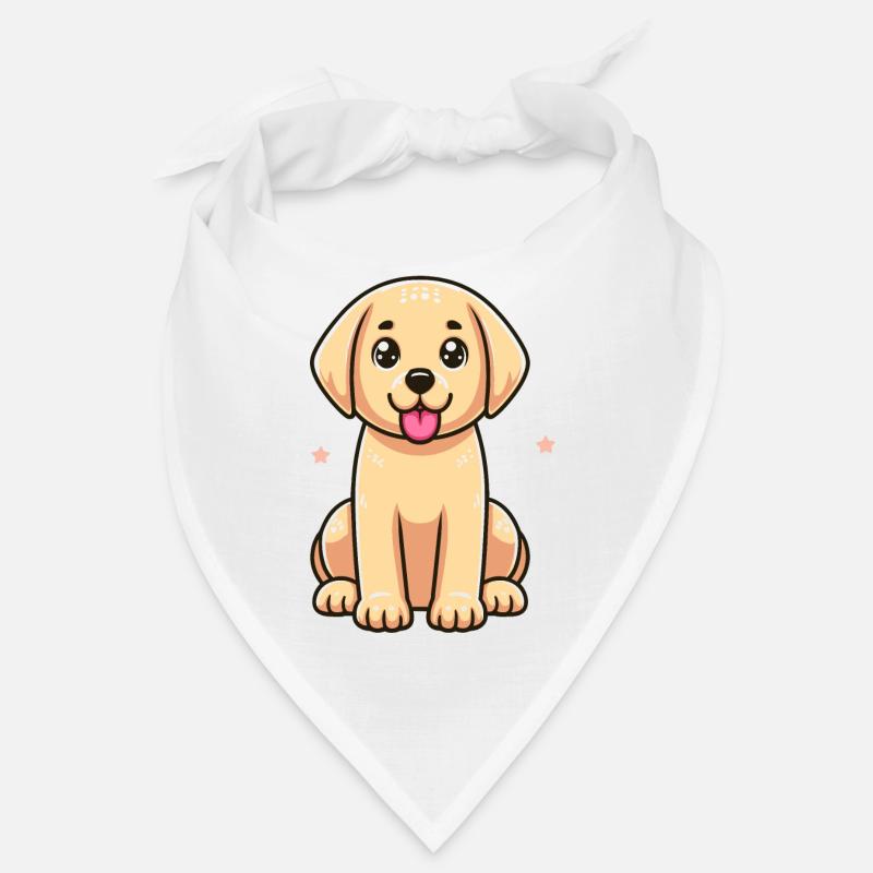 Labrador niedlich Bandana