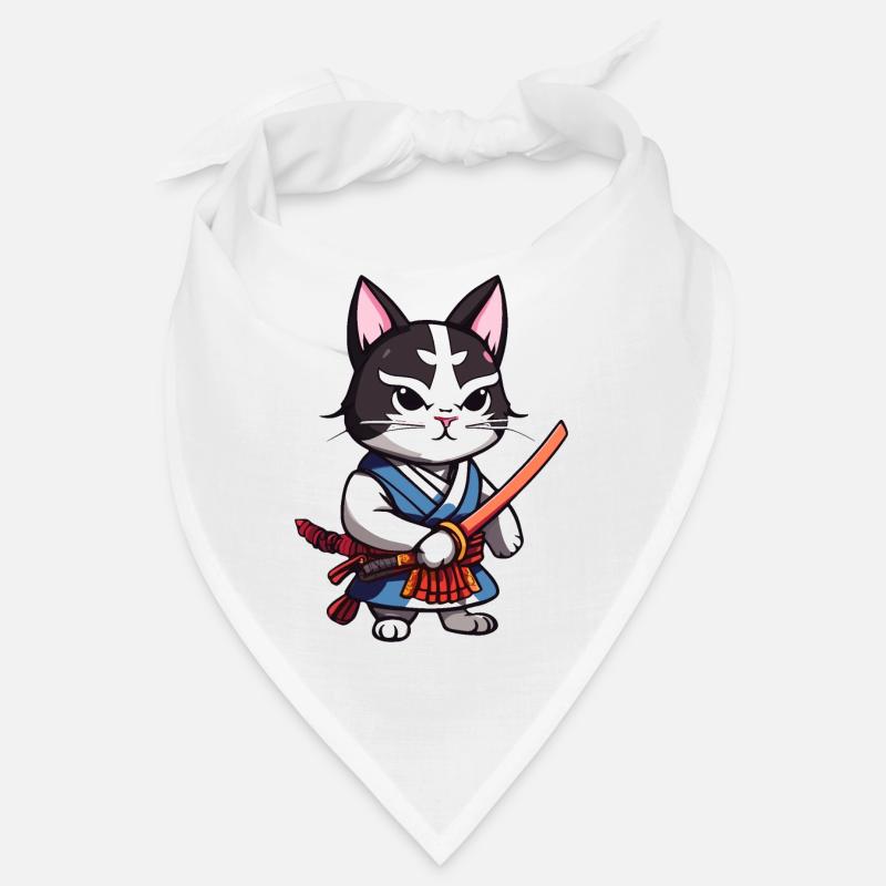 Samurai Cat #42 Bandana