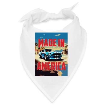 COBRA MADE IN AMERICA - Bandana - Weiß - Vorne